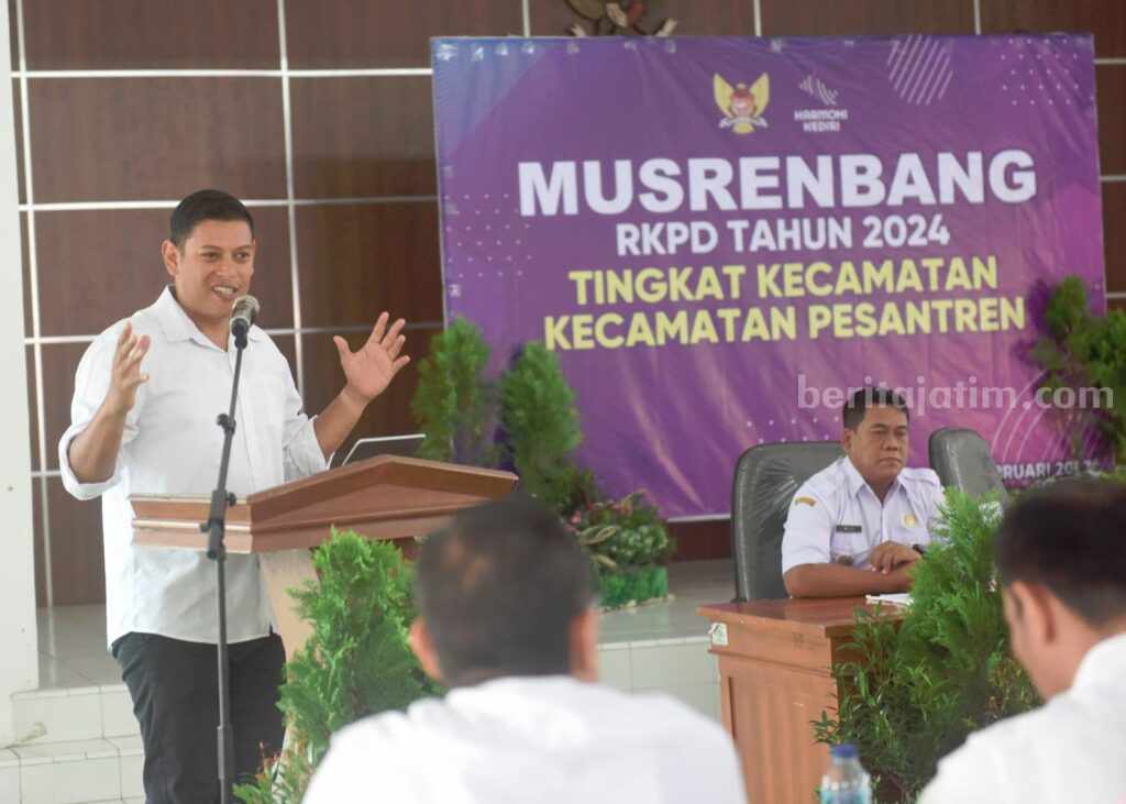 Ini Komitmen Wali Kota Kediri di Musrenbang RKPD 2024 Kecamatan Pesantren