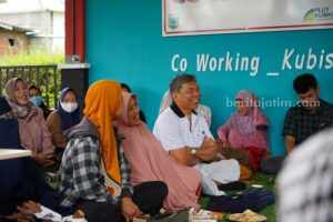 Suasana diskusi UMKM kota Batu dengan sejumlah dinas kota Batu