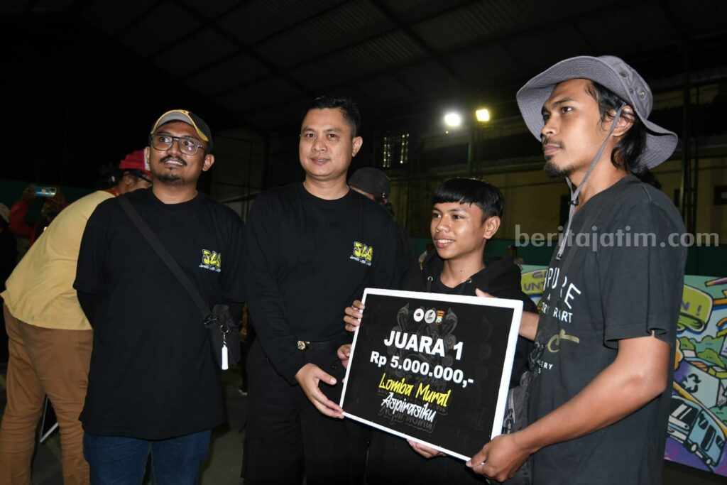 “Jangan Hancurkan Cita-Citaku” Jadi Pemenang Lomba Mural Aspirasiku 2023