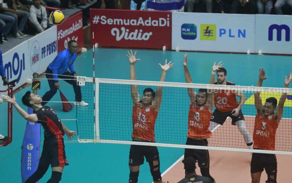 Dua Tim Jakarta Lolos ke Final Four Proliga 2023 Proliga 2023 di Gor Ken Arok Malang. (Ist)