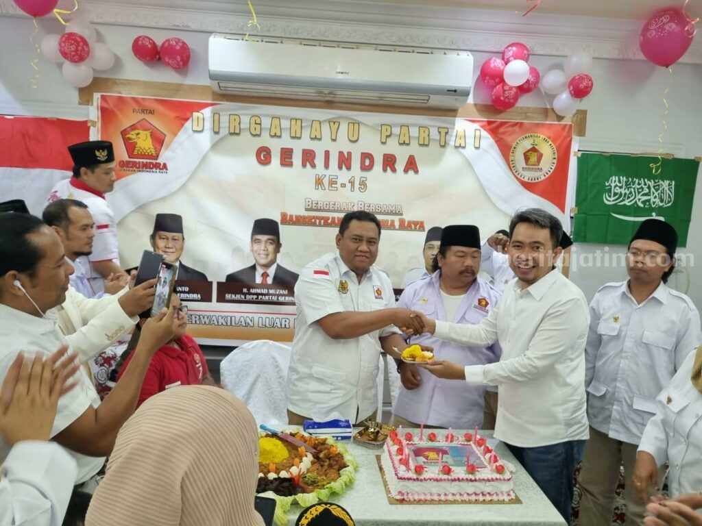 HUT Gerindra di Arab Saudi, Gus Fawait: Pekerja Migran Pahlawan Negara