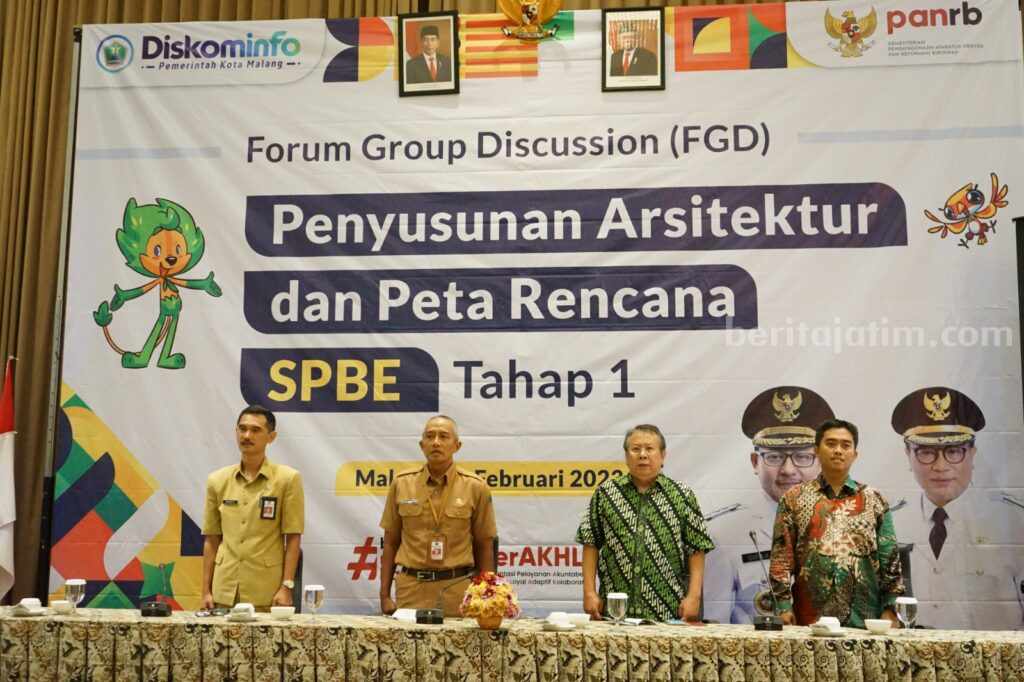 Diskominfo Kota Malang Susun Arsitektur Sistem Pemerintahan Berbasis Elektronik Foto Beritajatim