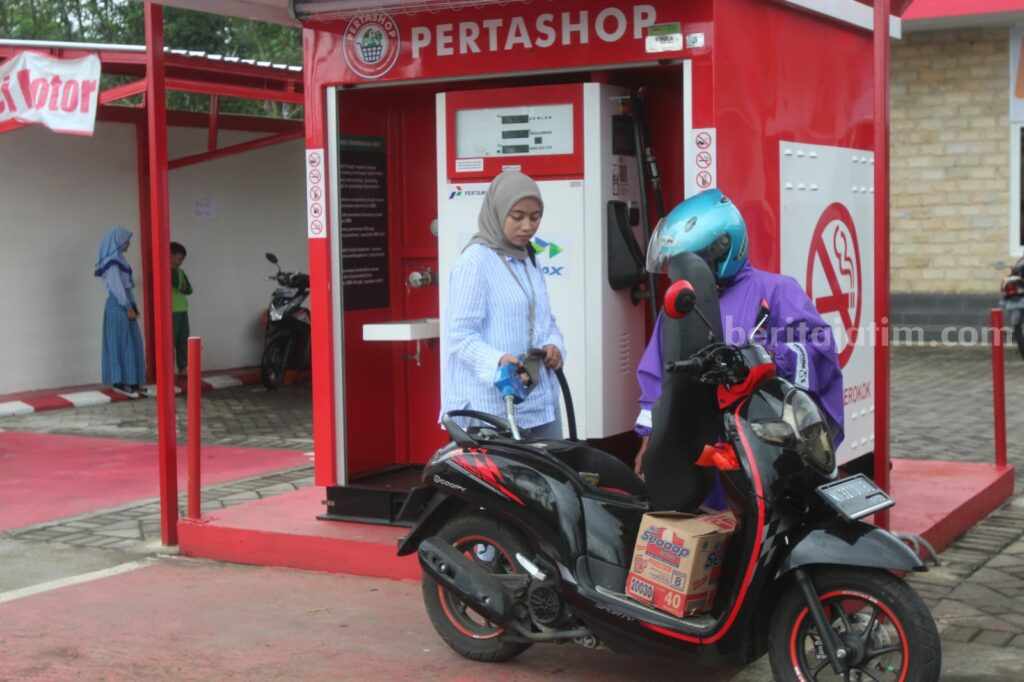 Pertamina Serius Pasok Energi ke Pelosok Desa Melalui Pertashop Foto Beritajatim