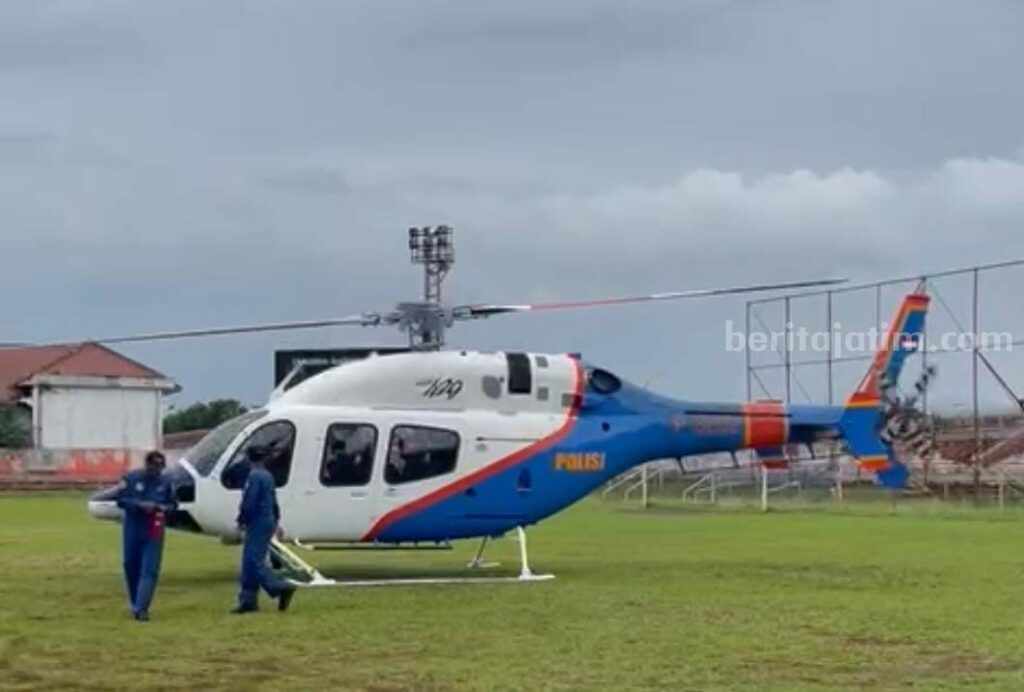 Helikopter Polda Jatim