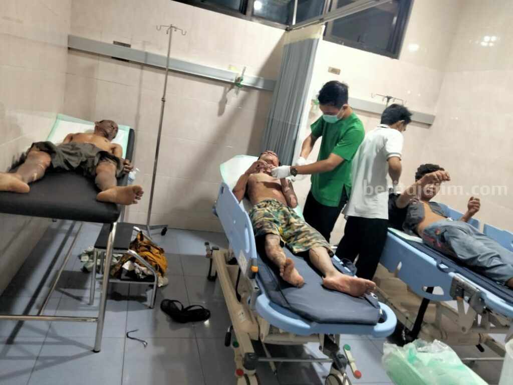Gas Elpiji 3 Kg Bocor, 4 Korban Terbakar