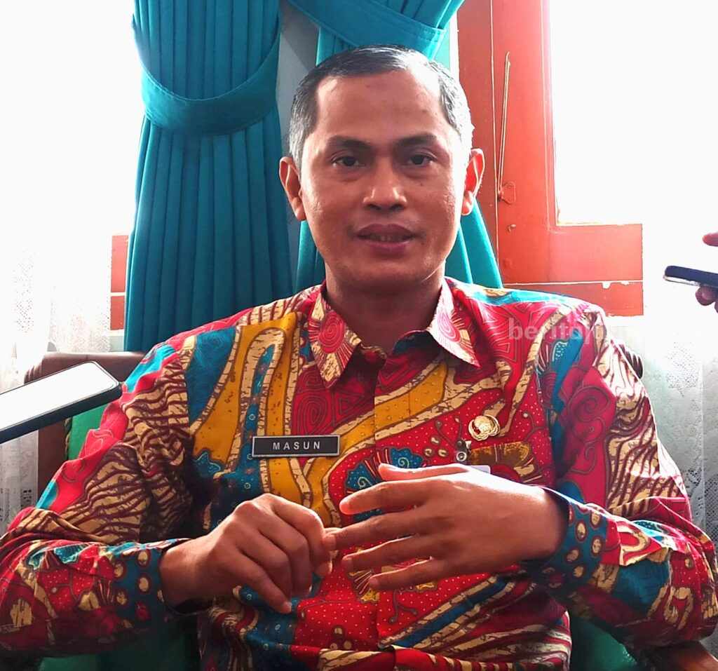 Kepala Dispertahankan Kabupaten Ponorogo Masun. (Foro/Dok.Beritajatim) 