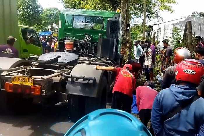 Kecelakaan Beruntun di Kediri, 1 Orang Tewas Seketika