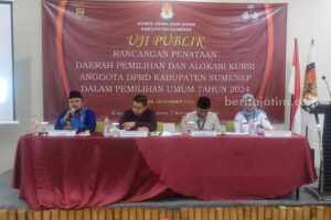 Disetujui KPU, Dapil Pemilu 2024 Sumenep Bertambah KPUD Sumenep