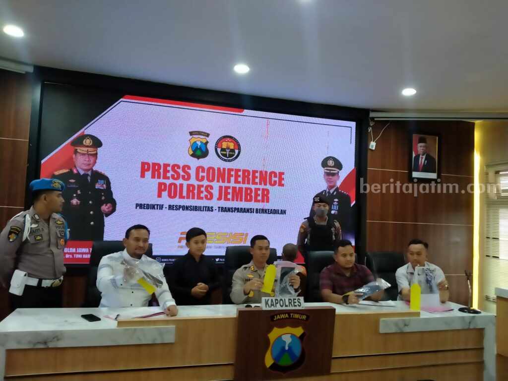 Tukang Jambret Bergolok di Jember Pincang Dihantam Peluru