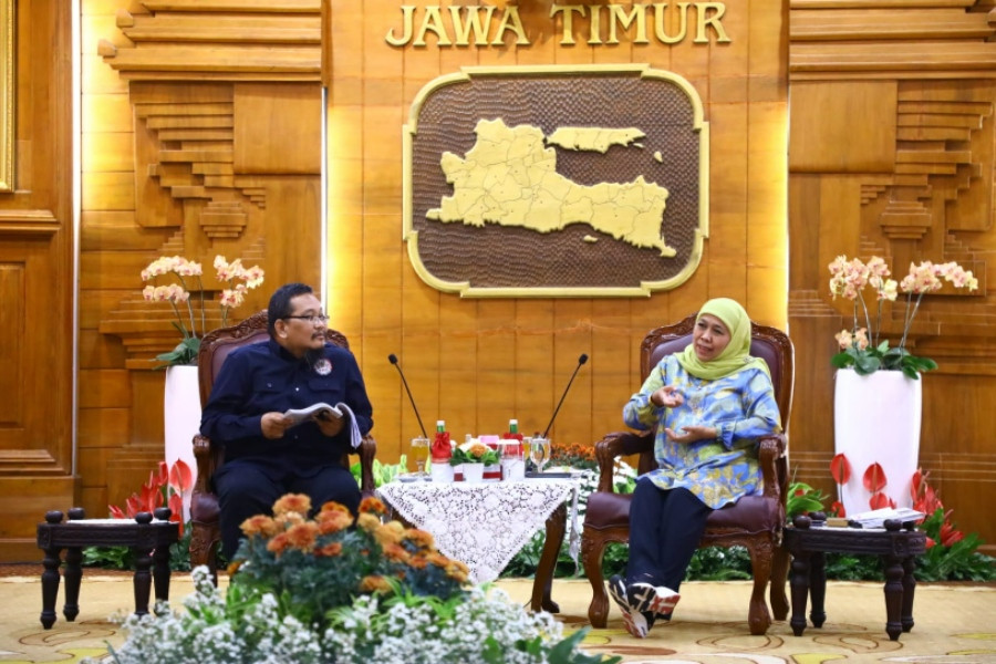 Gubernur Khofifah Minta KPID Jatim Kawal Siaran Pemilu KPID Jatim