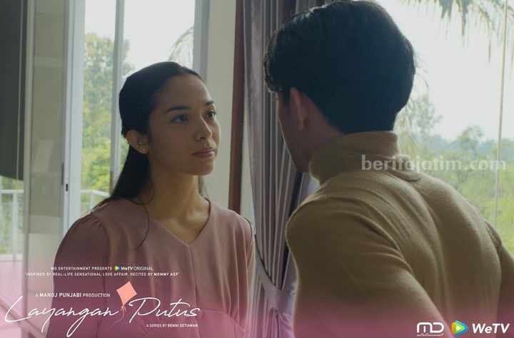 Cuplikan serial WeTv 'Layangan Putus' yang akan diangkat jadi film.