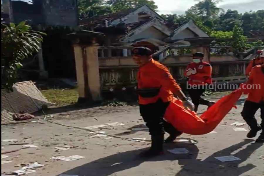 Ledakan Petasan Blitar