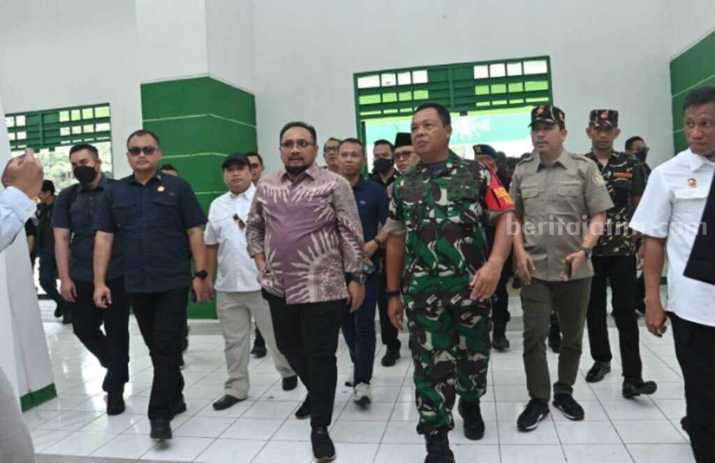 Pangdam V Brawijaya Tinjau Stadion Gelora Delta Sidoarjo Pangdam V Brawijaya