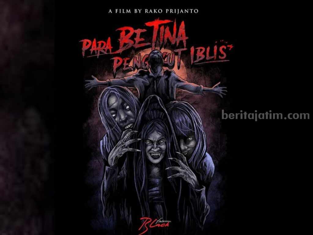 Para Betina Pengikut Iblis, film horor Indonesia yang tayang di Sidoarjo hari ini. (Instagram @parabetinapengikutiblis)