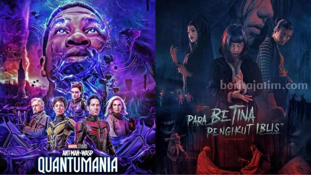 Jadwal Film Bioskop Madiun Hari Ini, 16 Februari 2023: Ada Ant-Man dan Para Betina Pengikut Iblis Poster film Ant - Man and The Wasp: Quantumania dan Para Pengikut Iblis yang sedang tayang di bioskop Madiun. (Sumber foto: Instagram)