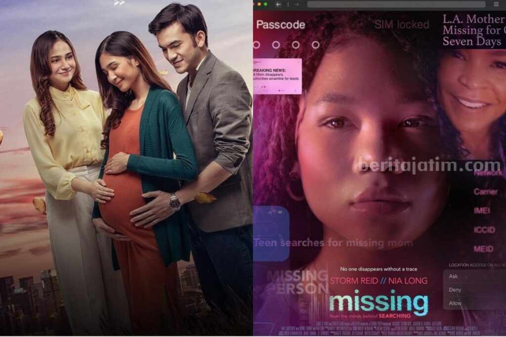 Poster resmi film Bismillah Kunikahi Suamimu dan Missing.