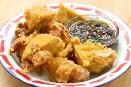 Tahu Goreng Bawang Kriuk dan Empuk (Chef Devina Hermawan)