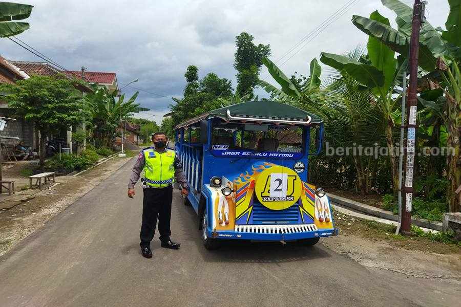 Polres Ponorogo Kembali Terapkan Tilang Manual