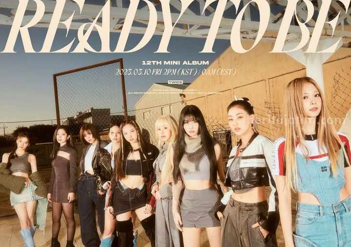 TWICE Siap Rilis Mini Album dan Gelar Tur Dunia Teaser mini album ke-12 TWICE "READY TO BE".