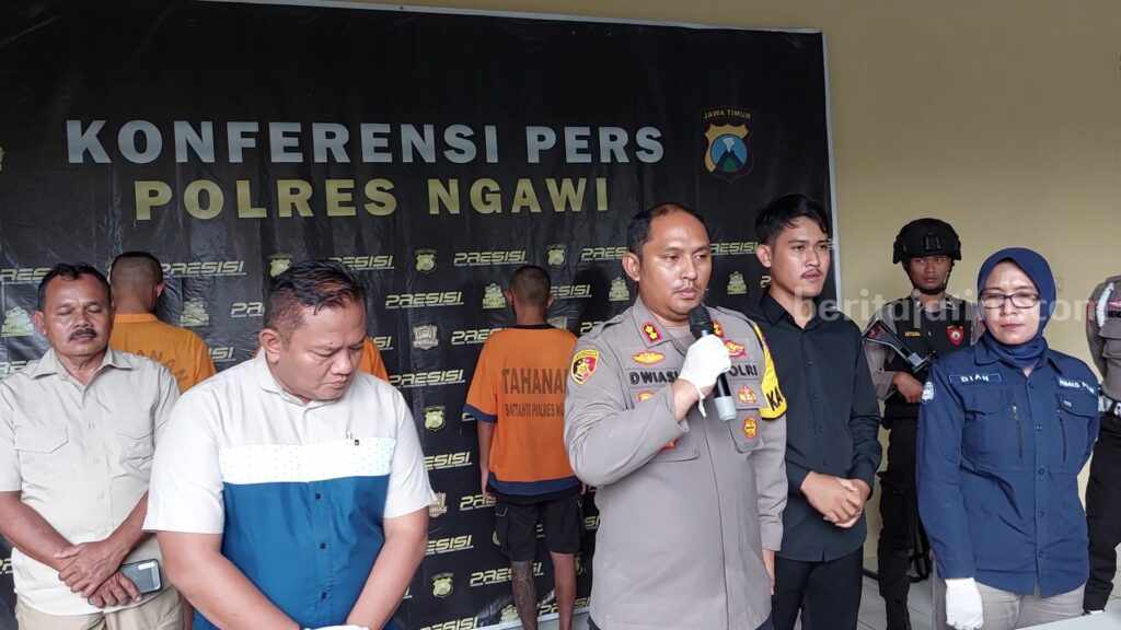 Polres Ngawi Tangkap 8 Budak Narkoba, Ada Ojol dan Pegawai Koperasi