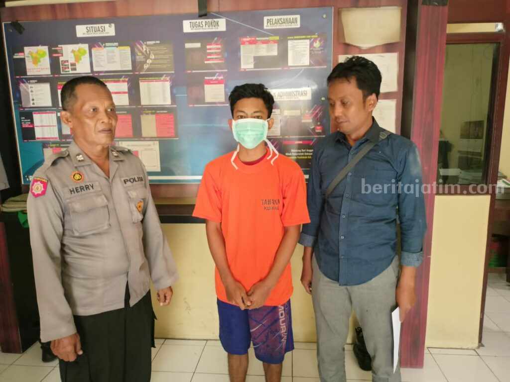Curi Motor Lalu Jual ke Facebook, Pria Jombang ditangkap Polisi Kediri