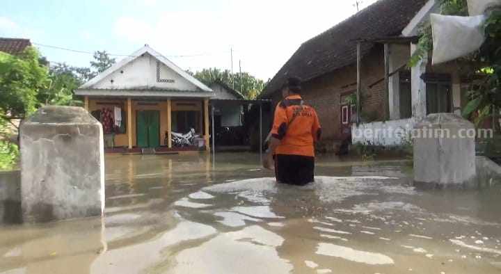 Jombang Dikepung Banjir, Empat Kecamatan Terdampak banjir jombang