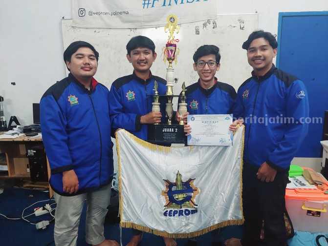 Mahasiswa Polinema Juara di Ajang Polines Robotic Contest polinema