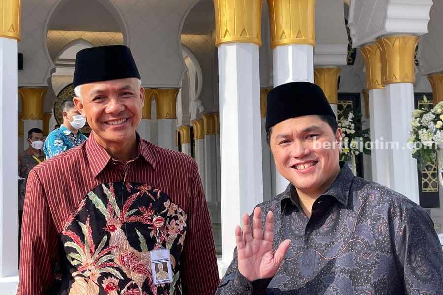 ganjar pranowo-erick thohir