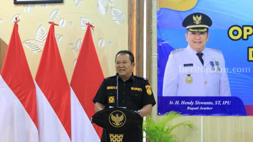 Rp 267 Miliar Pajak di Jember Masih Terutang Bupati Jember Hendy Siswanto