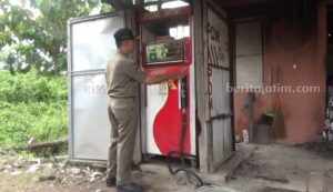 motor terbakar