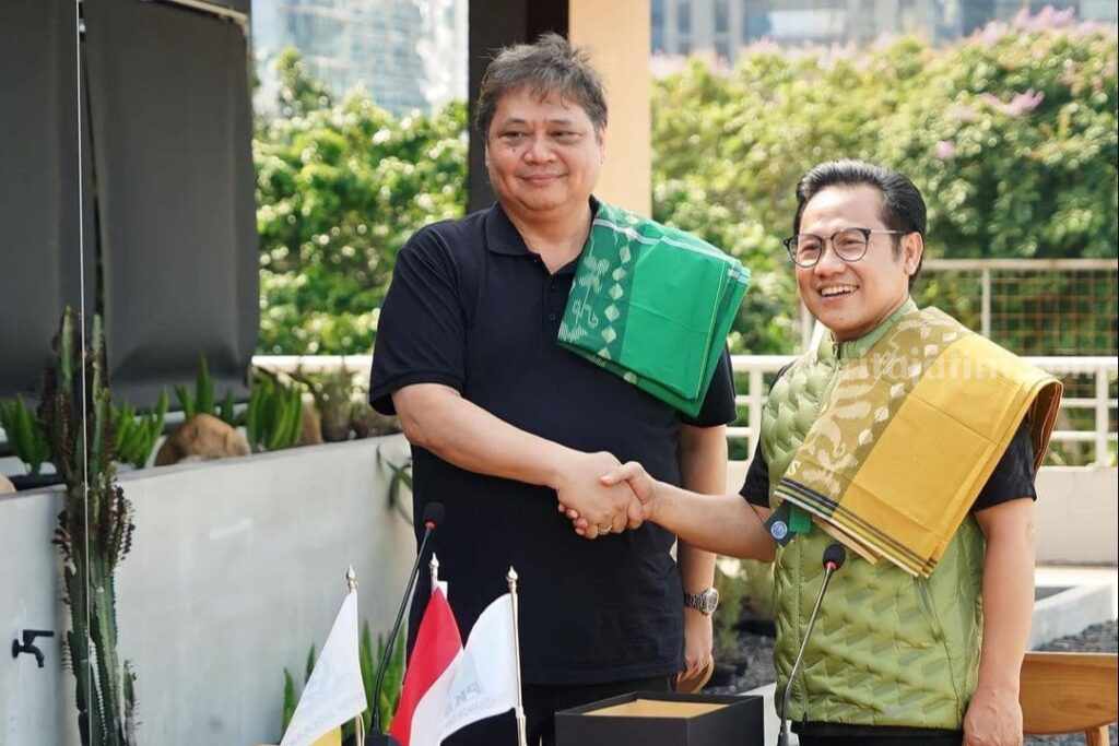 Koalisi Masih Cair, Potensi Utak Atik Masih Terbuka Muhaimin temui Airlangga