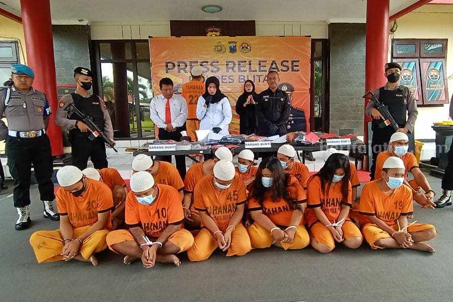 Oknum Anggota Perguruan Silat di Blitar Keroyok Warga oknum perguruan silat