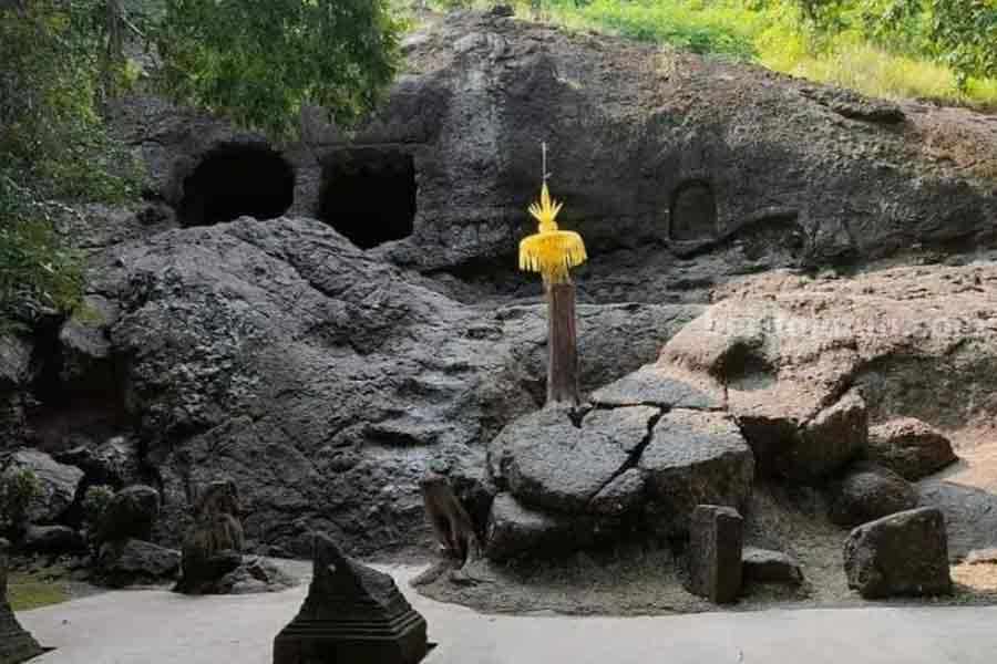 Goa Selomangleng, salah satu wisata sejarah di Kota Kediri. (Instagram @majapahitlelono)