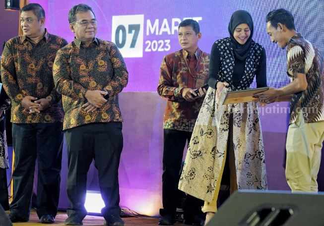 Launching Pelatihan Keterampilan dan Kewirausahaan tahun 2023 di IKCC. Kota Kediri.