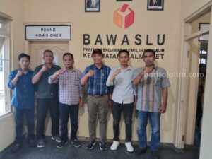 Badan Pemgawas Pemilu (Bawaslu) Provinsi Jawa Timur melakukan 'Patroli Pengawasan' ke Kecamatan Kalianget, Kabupaten Sumenep.