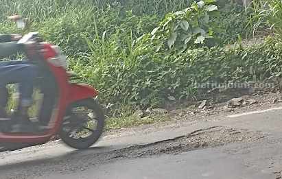 Jalan Pandaan-Bangil Pasuruan Rusak, Dinas Bina Marga: Tahun Ini Dikerjakan jalan rusak