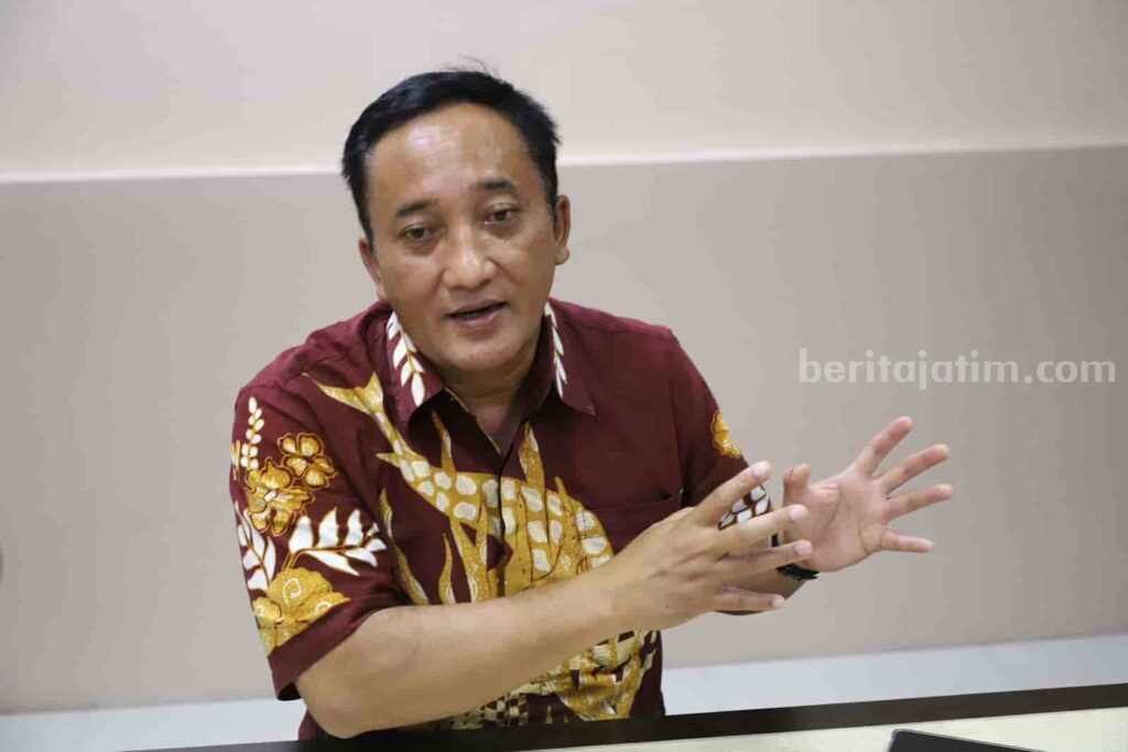 Kepala Dinas Lingkungan Hidup (DLH) Kota Surabaya, Agus Hebi Djuniantoro.