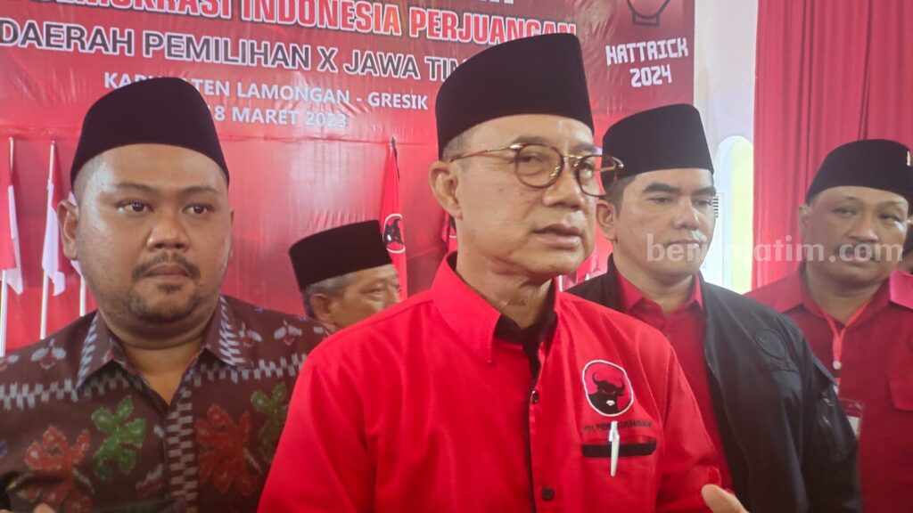 PLH Ketua DPD PDI Perjuangan Jawa Timur Ir. Budi Sulistyono