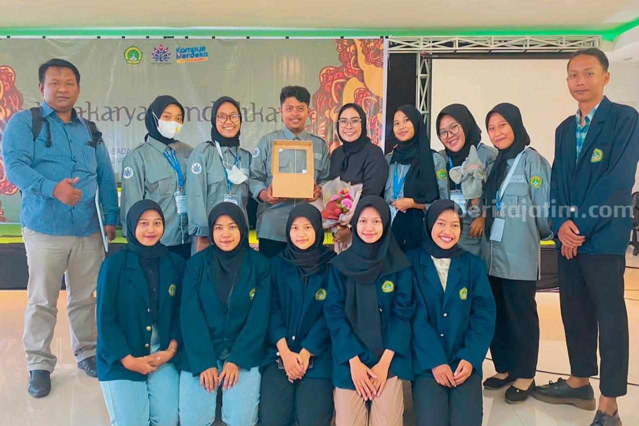 Kegiatan Lokakarya tentang implementasi MBKM yang digelar oleh BEM Unisla.