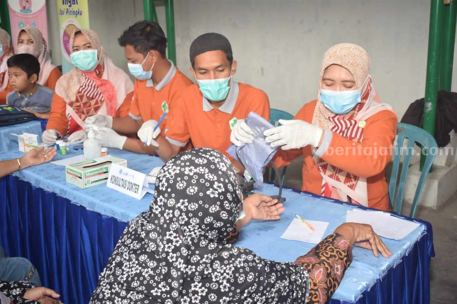Safari Ramadhan yang digelar di Masjid Baiturrahman, Desa Blawirejo, Kecamatan Kedungpring (Foto: A. Thoriq Hidayatullah/beritajatim.com).