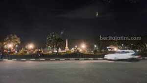 Pagar Tembok Alun-alun Tugu Kota Malang Dibongkar Tahun Ini