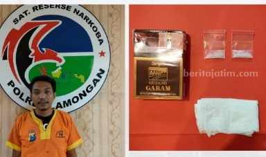 Pemuda yang diamankan di Mapolres Lamongan (Foto: Ist)