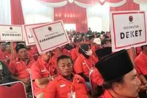 Konsolidasi akbar PDI Perjuangan di Lamongan