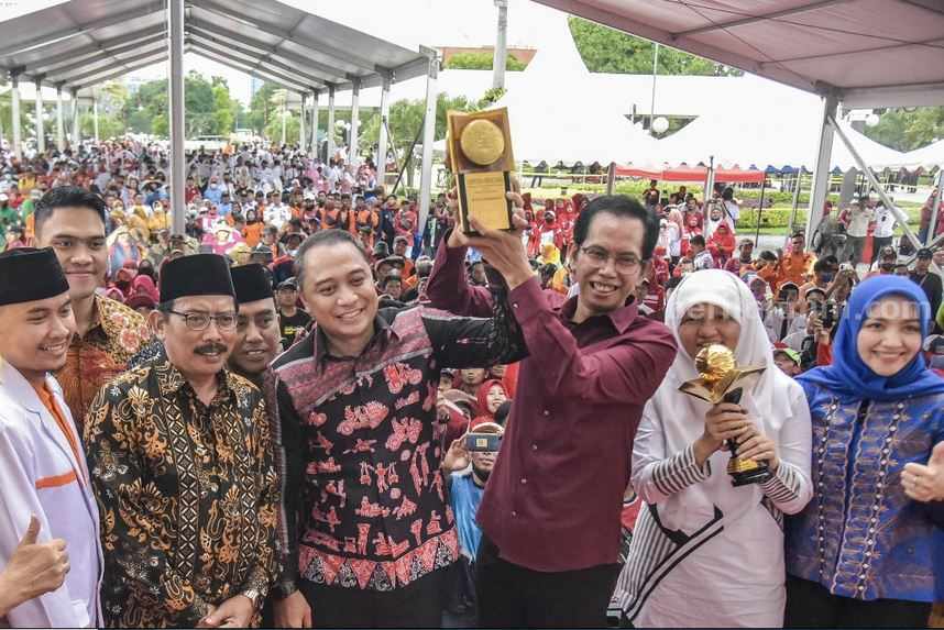 Surabaya berhasil meraih 14 penghargaan dalam bidang lingkungan.