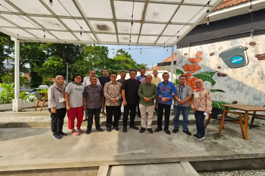Kakanwil Kemenkumham Jatim Silahturahmi Dengan Pengurus AMSI AMSI Jatim