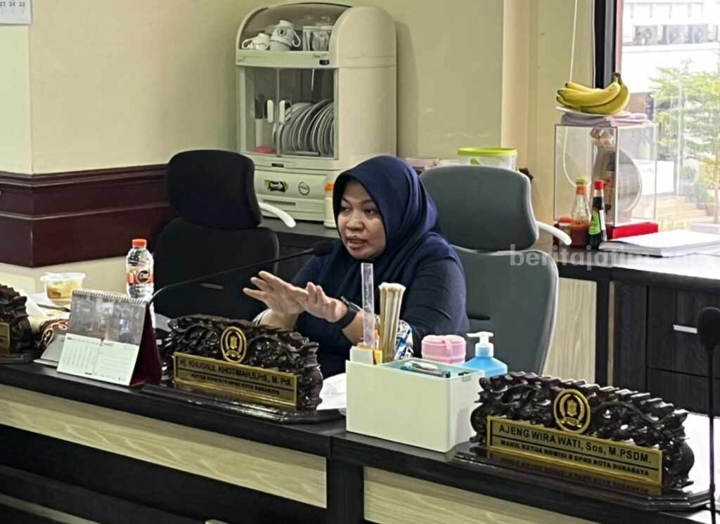 Ketua Komisi D DPRD Surabaya, Khusnul Khotimah