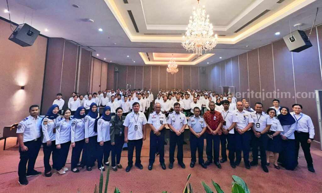 Dishub Kabupaten Malang menggelar Diklat Keselamatan Berlalu Lintas bagi para Driver hingga Ojol, Rabu (1/2/2023) siang ini.