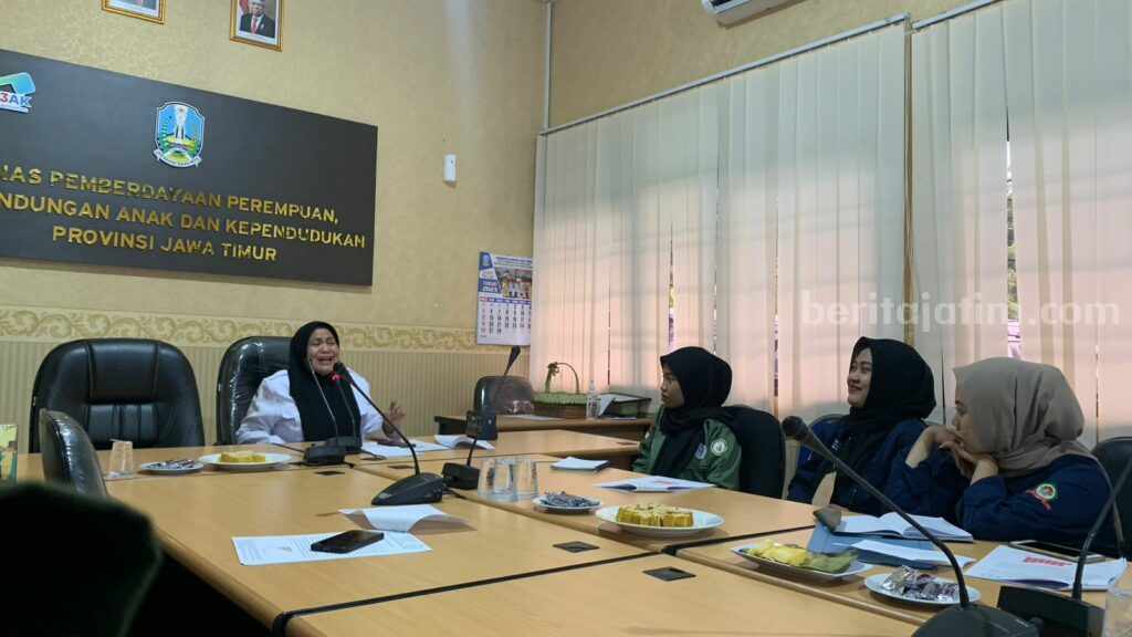 Audiensi divisi keperempuanan BEM PTNU Jatim (Foto: BEM PTNU Jatim)