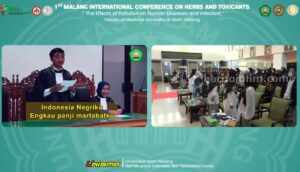 Suasana acara 1st Malang International Conference on Herbs and Toxicants (MIC-HT) di Unisma. (Foto: Istimewa)