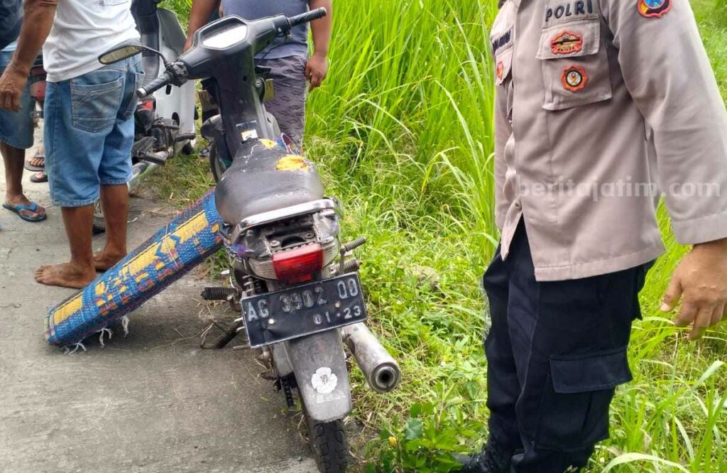 Perempuan di Kecamatan Srengat Kabupaten Blitar nekat tabrakan diri ke kereta api Matarmaja yang melintas